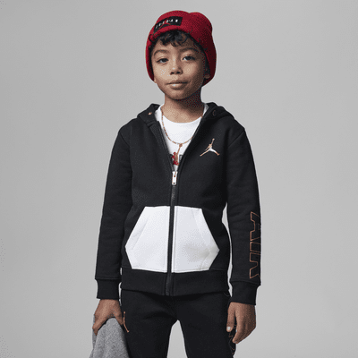 Jordan Holiday Shine Air Full-Zip Hoodie Little Kids' Hoodie